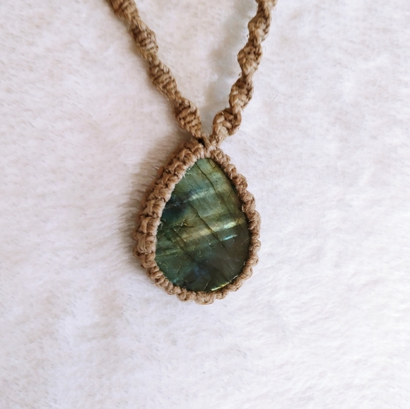 New✨Genuine Labradorite Necklace - Picture 8 of 10